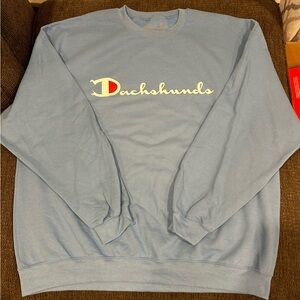 “NWT” Beangoods Dachshund x Champion Sweatshirt